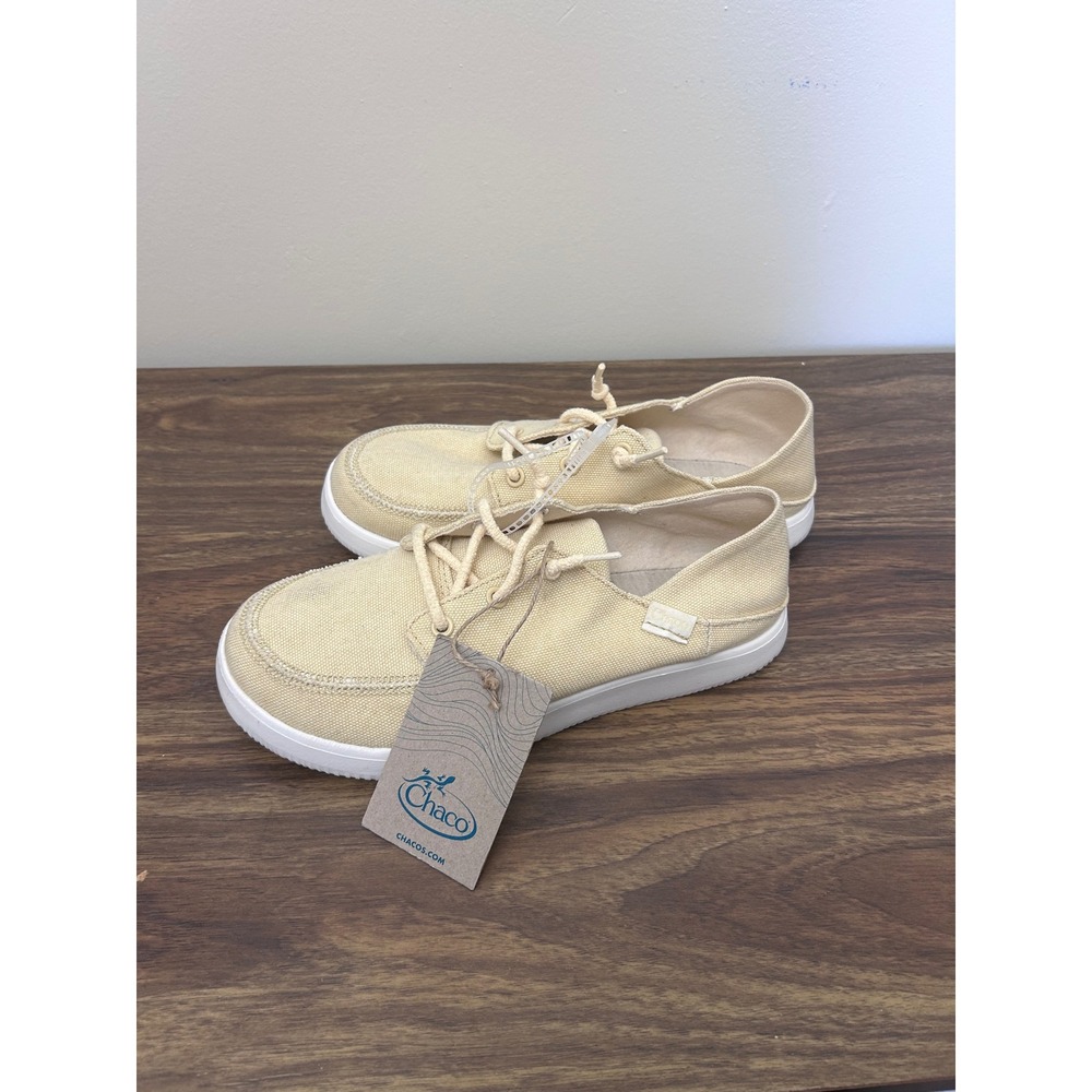 Chaco‎ Chillos Sneaker Summer Melon Canvas Slip On Shoes JCH109152 Womens 6 NEW